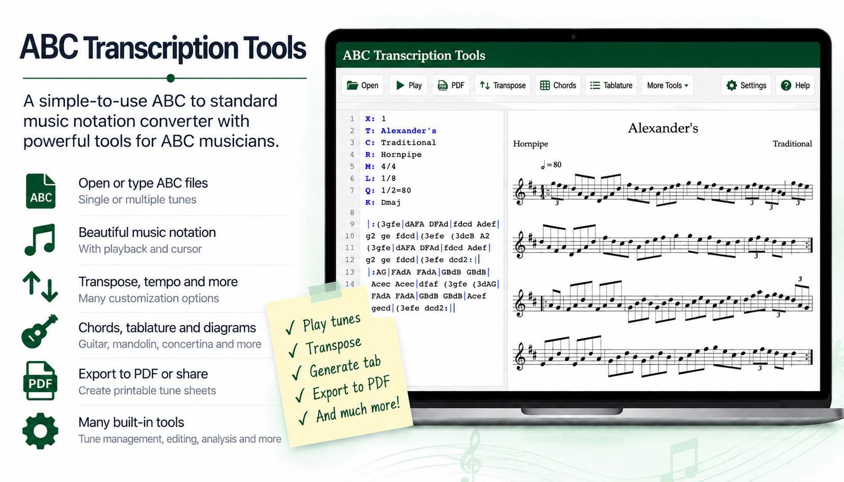 ABC Transcription Tools