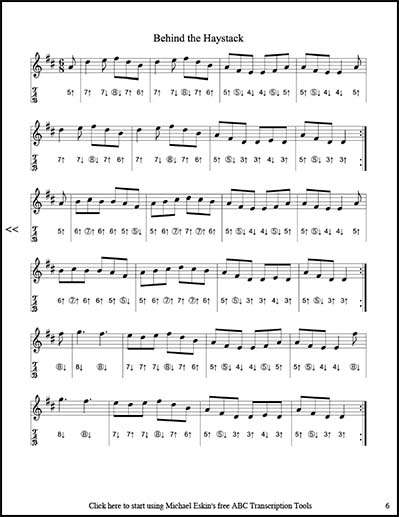 Tunes with Mandolin tab