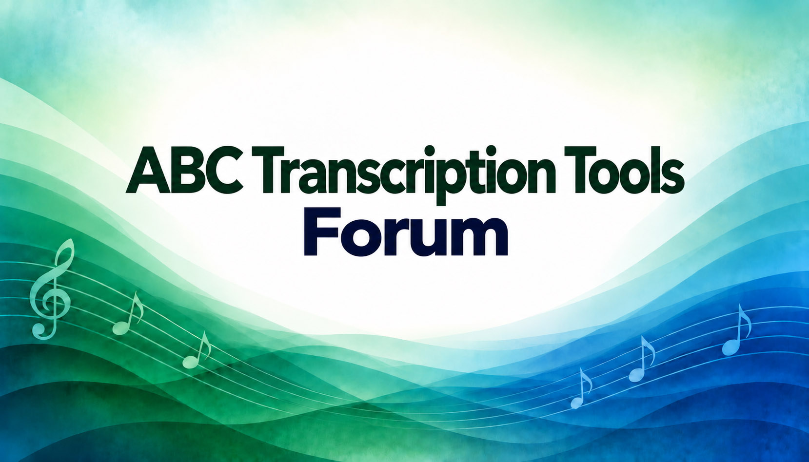 ABC Transcription Tools Forum