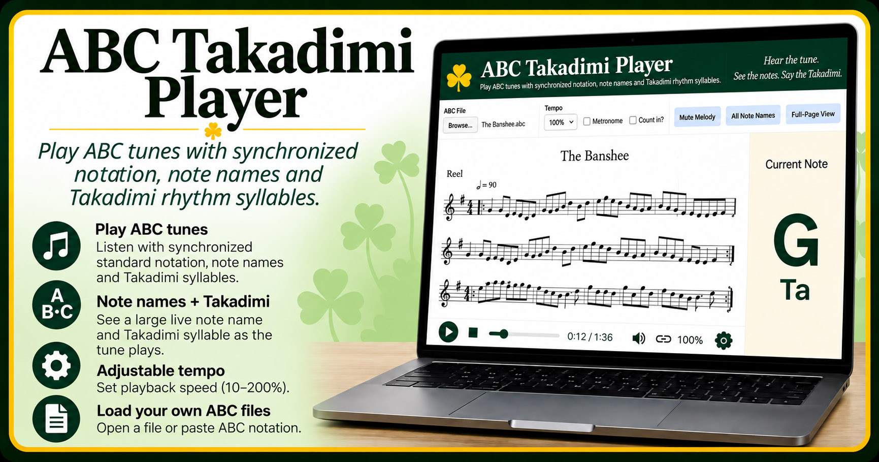 ABC Takadimi Player