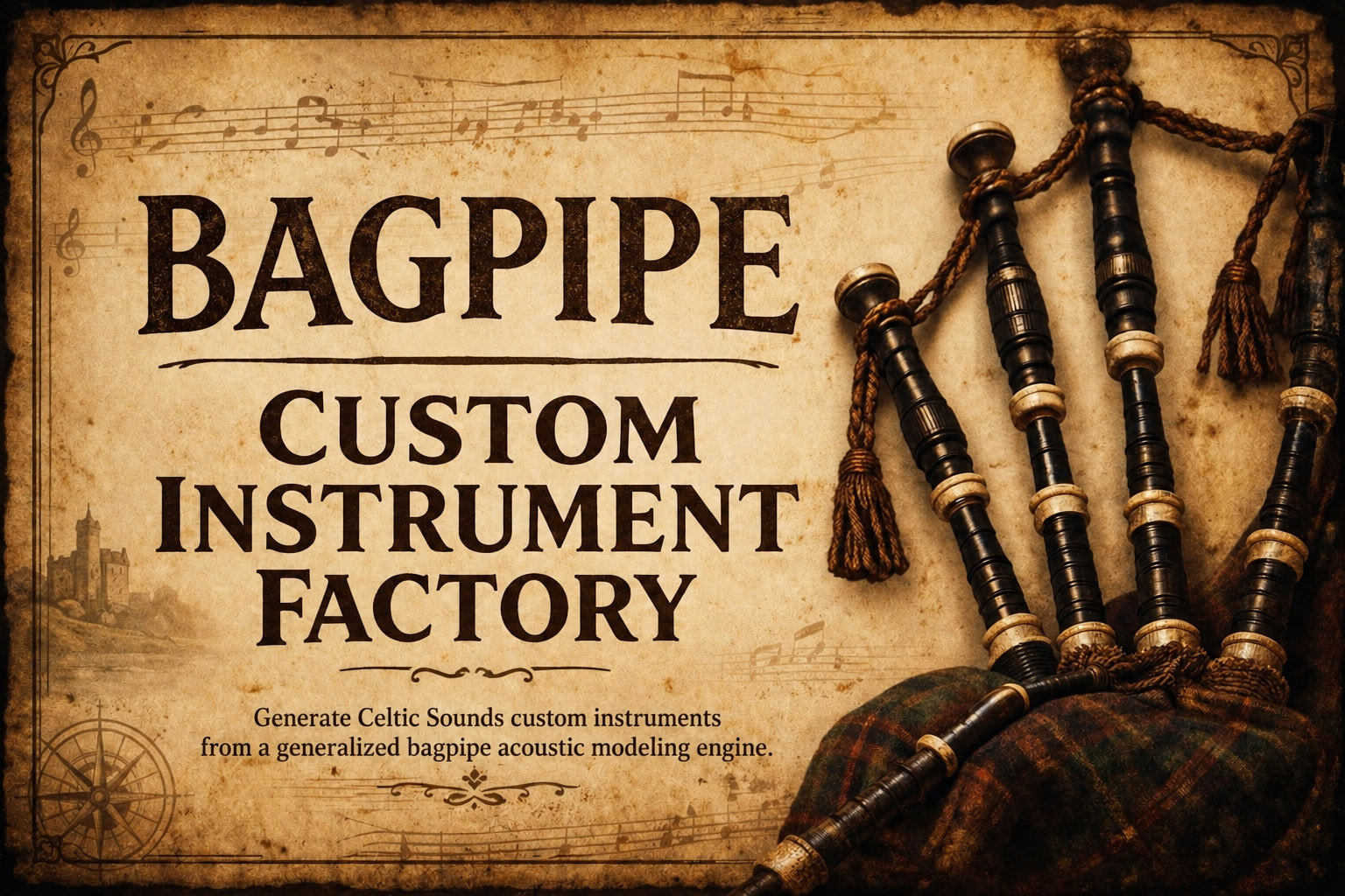 Bagpipe Custom Instrument Factory