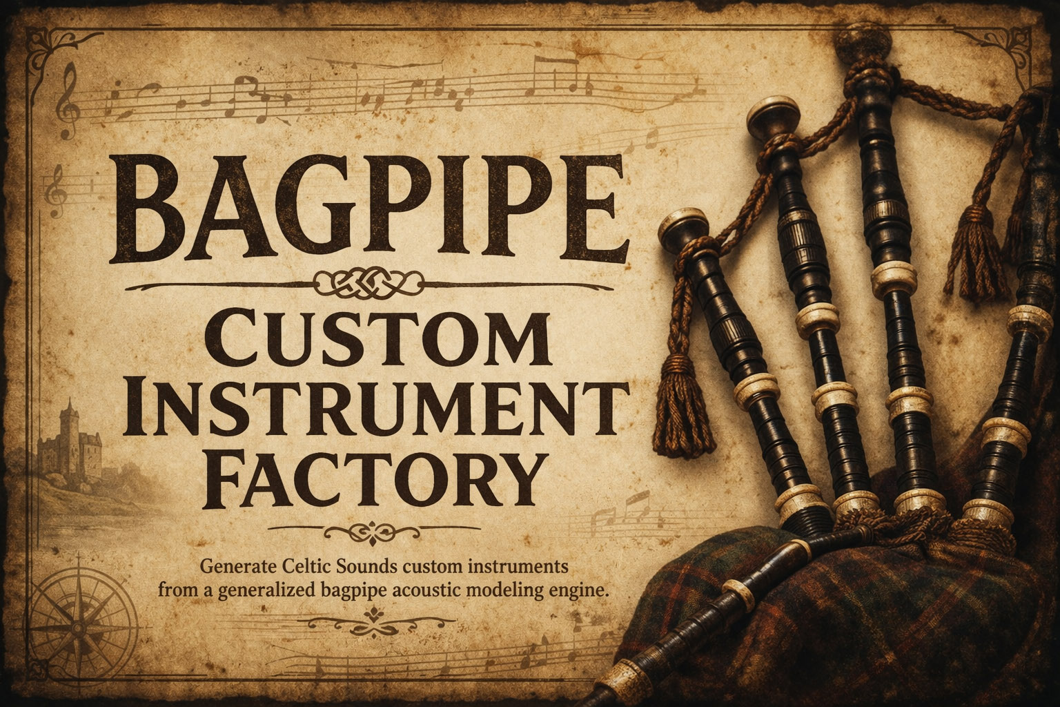 Bagpipe Custom Instrument Factory